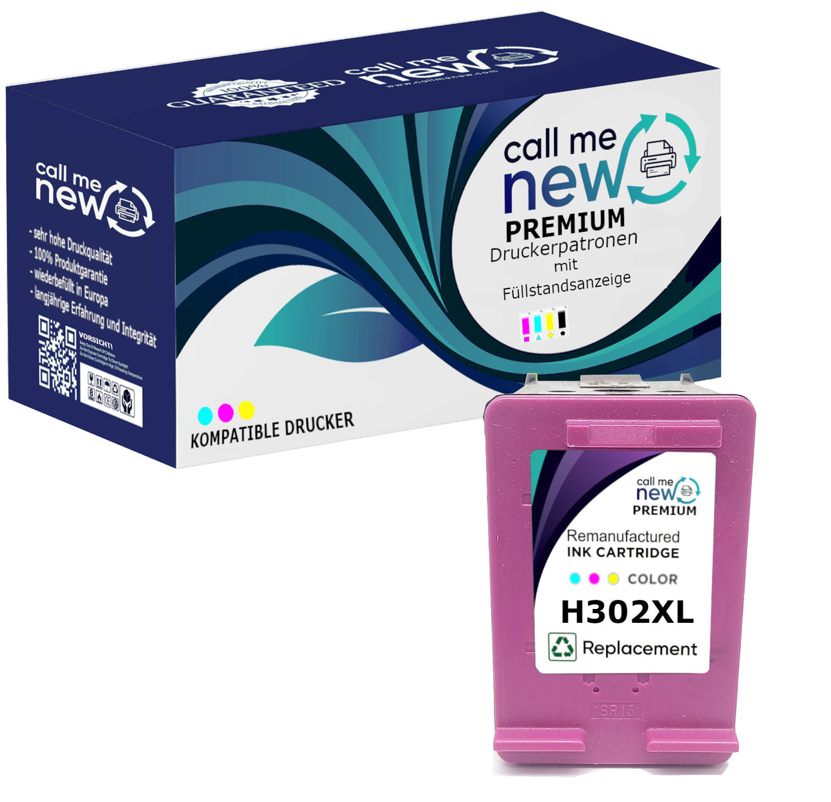 HP 302XL Tintenpatrone in Farbe tri-color
