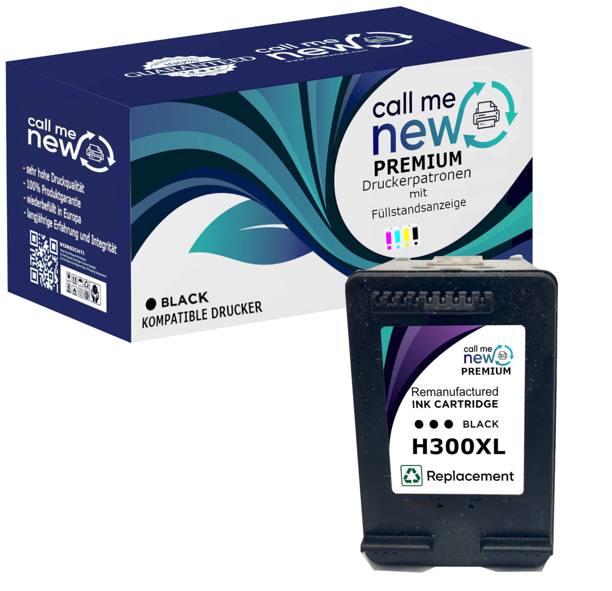 HP 300XL Tintenpatrone in Farbe black