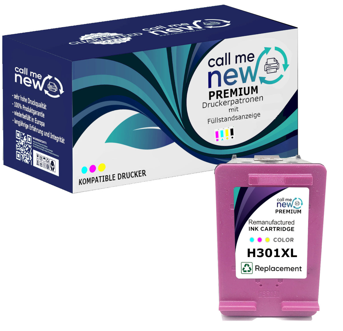 HP 301XL Tintenpatrone in Farbe tri-color