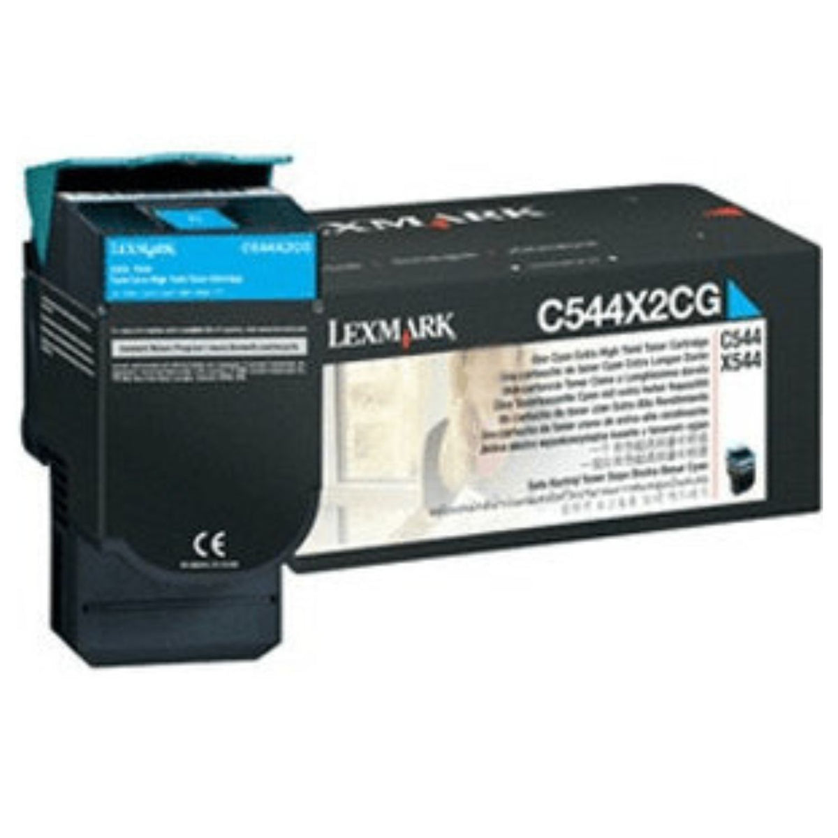 Lexmark  Toner in Farbe cyan