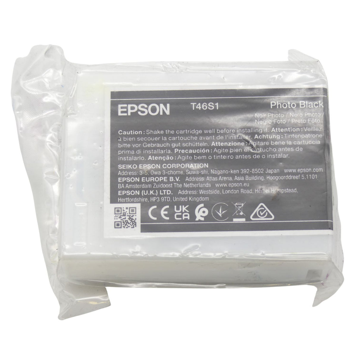 Epson T46S1 Tintenpatrone in Farbe black