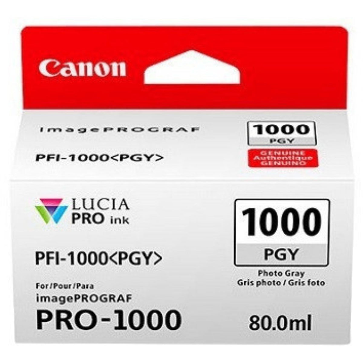 Canon PFI-1000PGY Toner in Farbe photo-grey