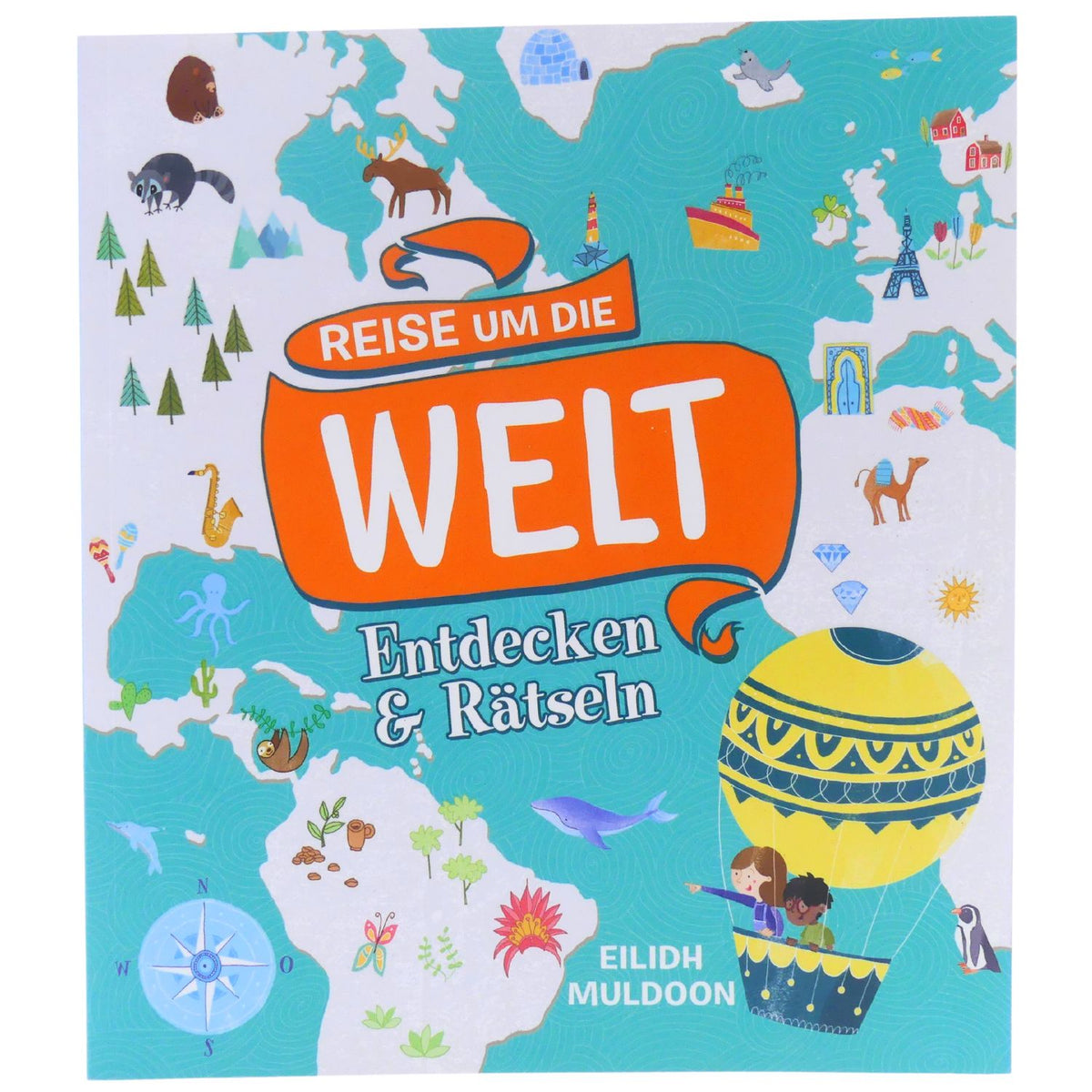Buch Reise um die Welt Entdecken&Rätseln