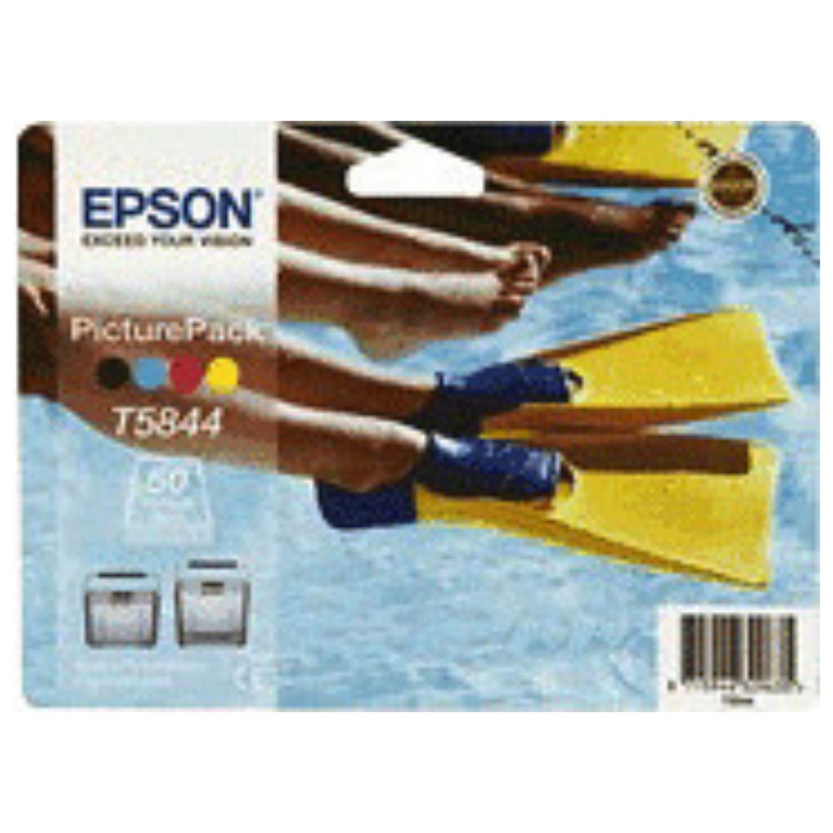 Epson  Tintenpatrone in Farbe black-tri-color