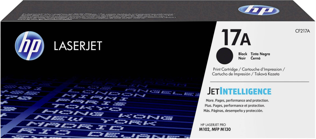 HP 17A Toner in Farbe black