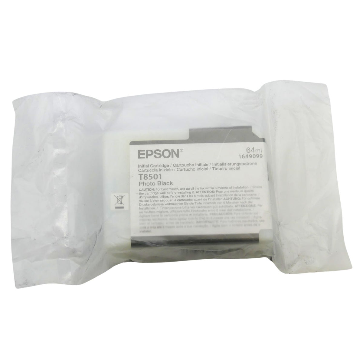 EPSON T8501 Tintenpatrone in Farbe black