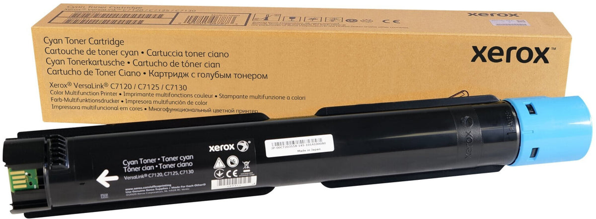 Xerox A Toner in Farbe cyan