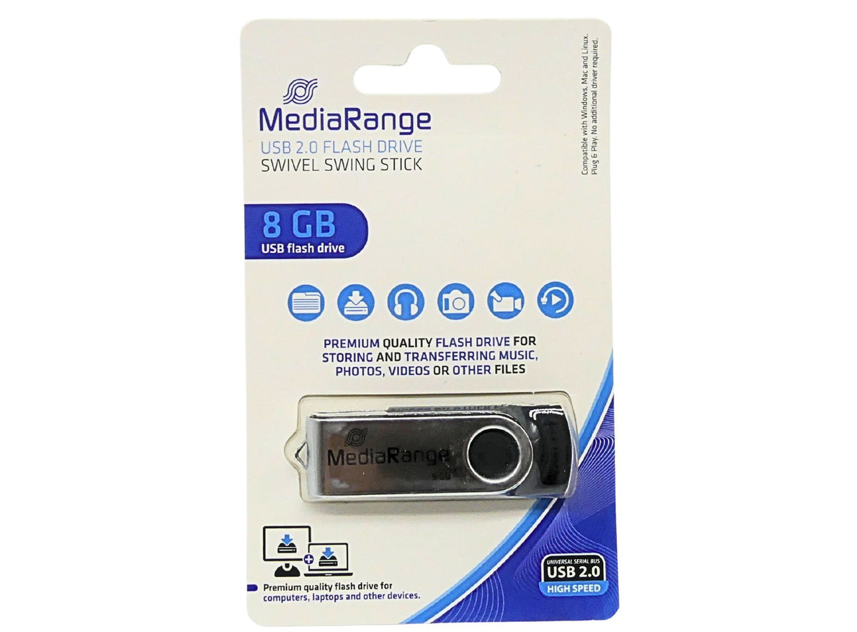 MediaRange USB Stick 8GB MR908