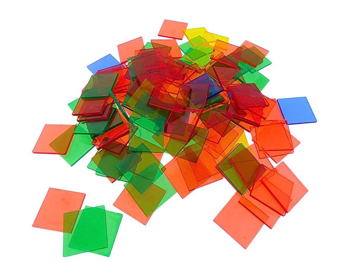 Transparente Lernplättchen für Kids