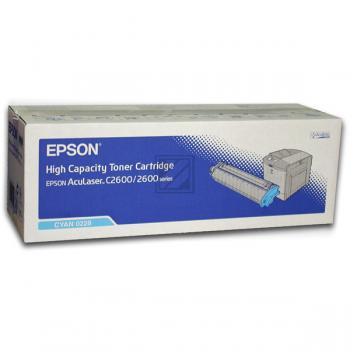 Epson C2600 Toner in Farbe cyan