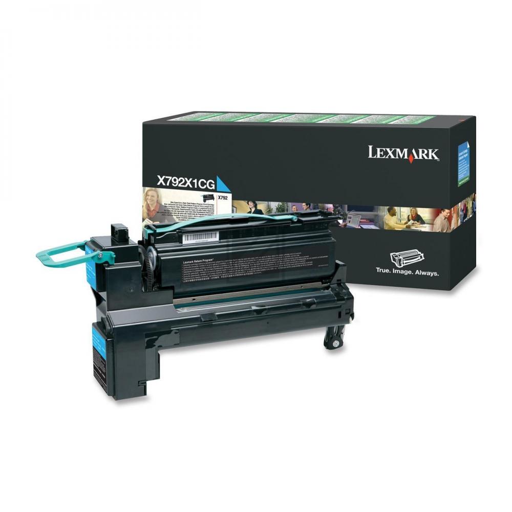 Lexmark  Toner in Farbe cyan