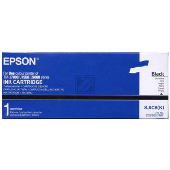 Epson SJIC8-K Tintenpatrone in Farbe black