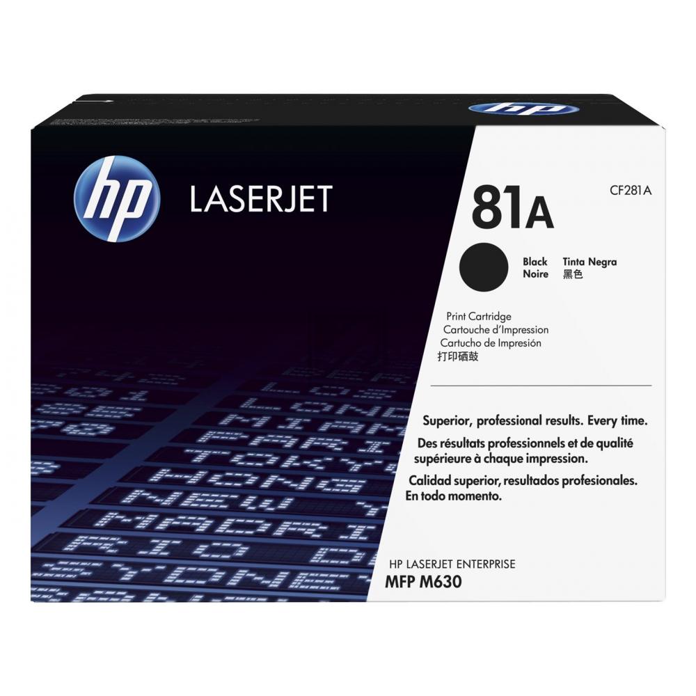HP 81A Toner in Farbe black