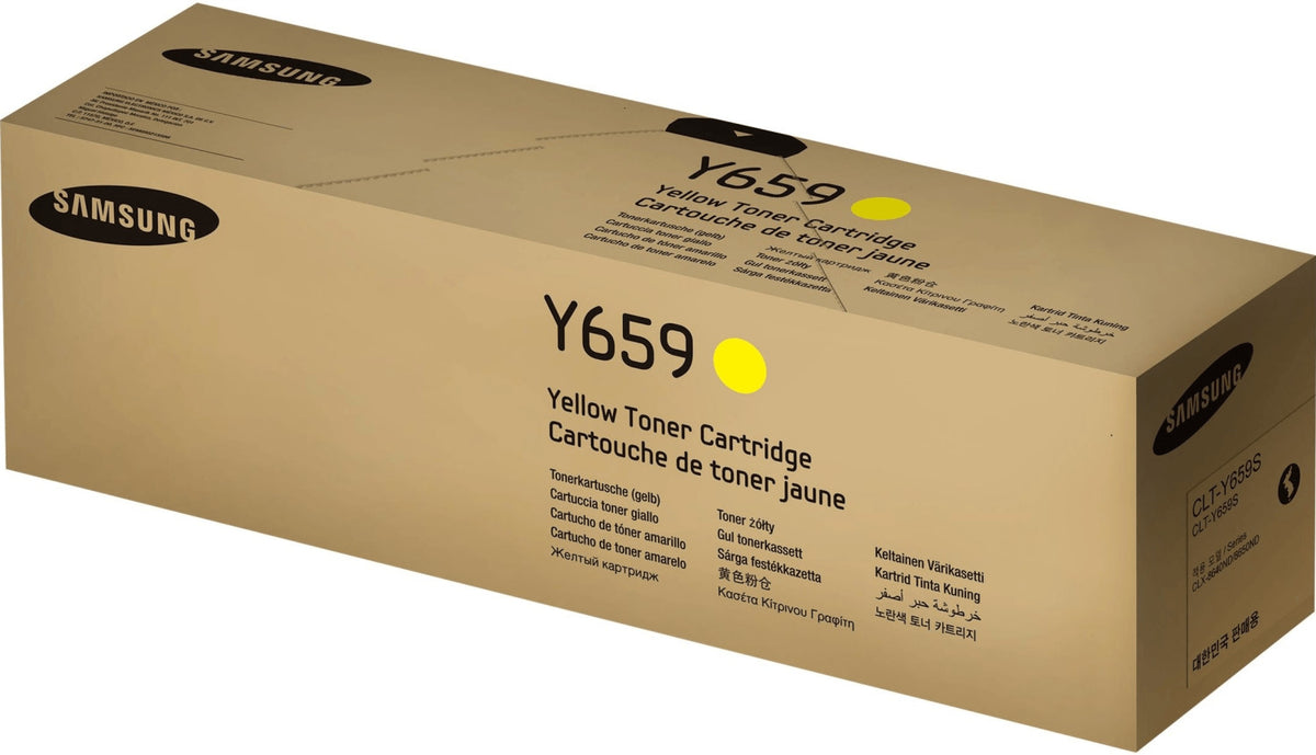 Samsung CLT-Y659S Toner in Farbe yellow