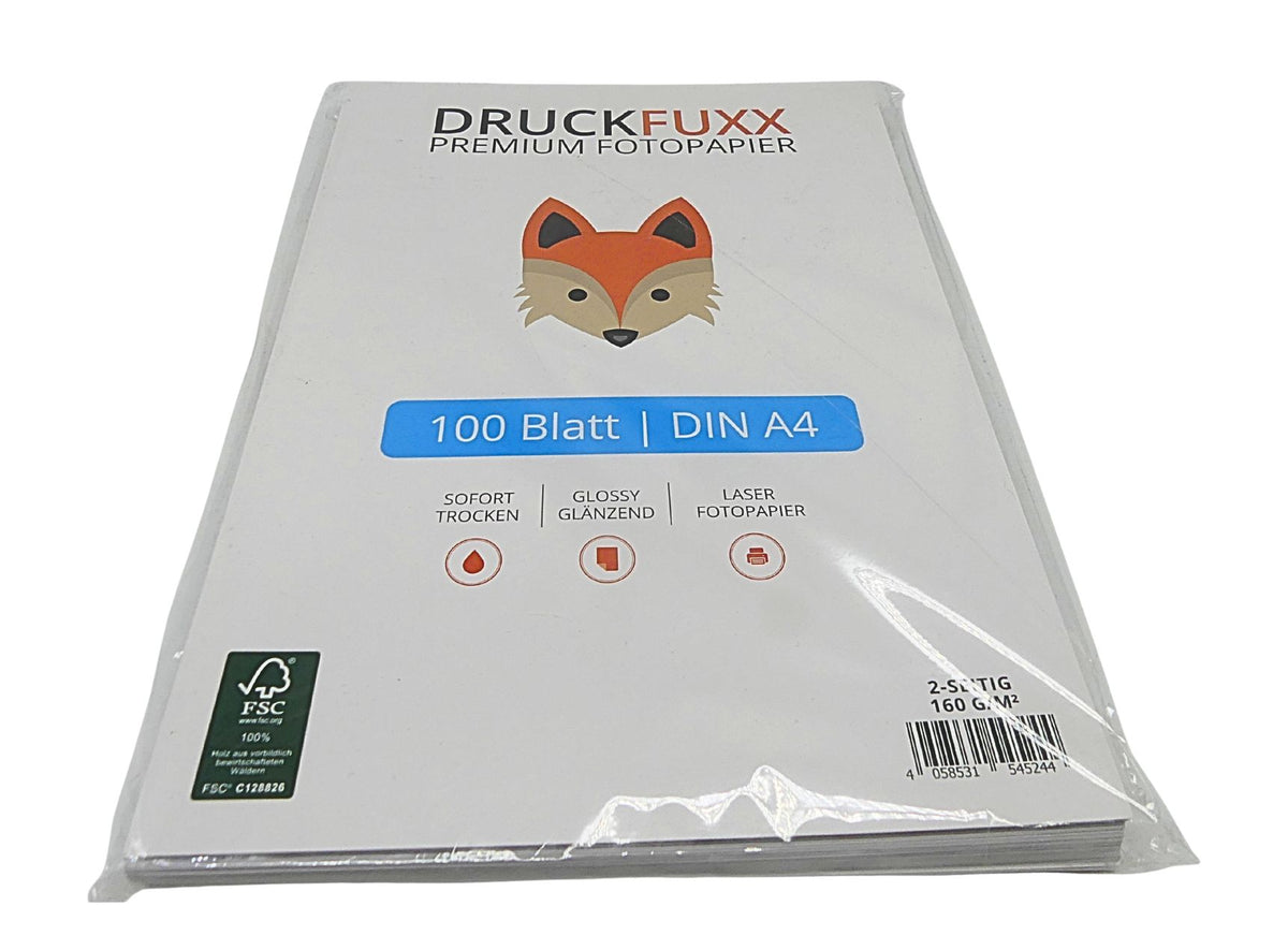 DRUCKFUXX Premium Fotopapier 160 gr/A4
