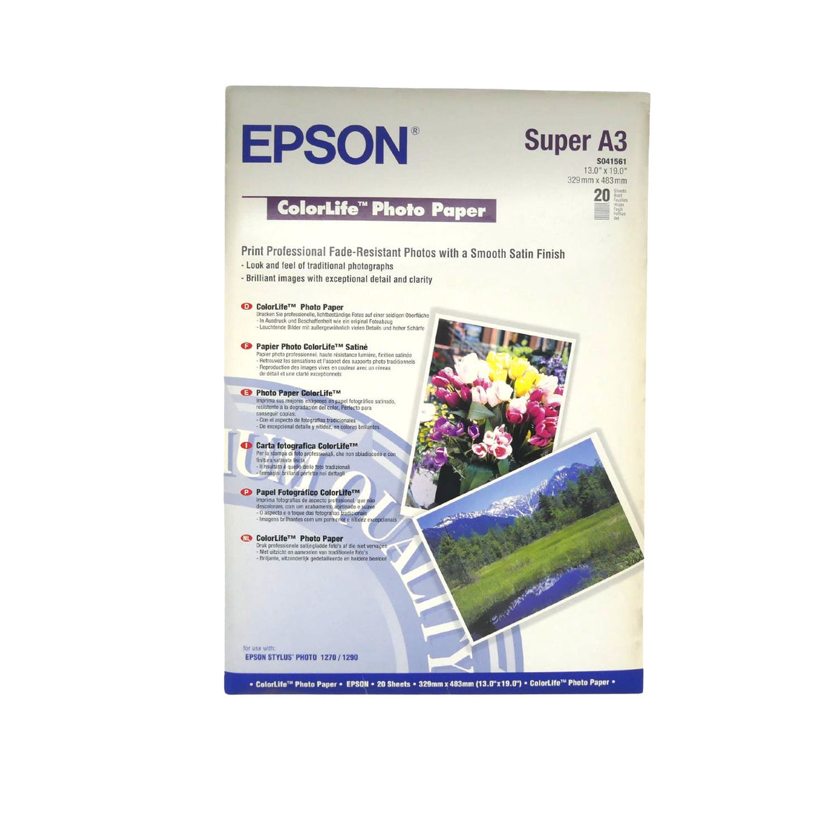 Epson S041561 Colorlife Photo Paper A3