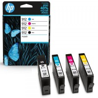 4x Original HP Tinte Patrone 912 für OfficeJet Pro 8010 8012 8013 8015 8020 8023 AG