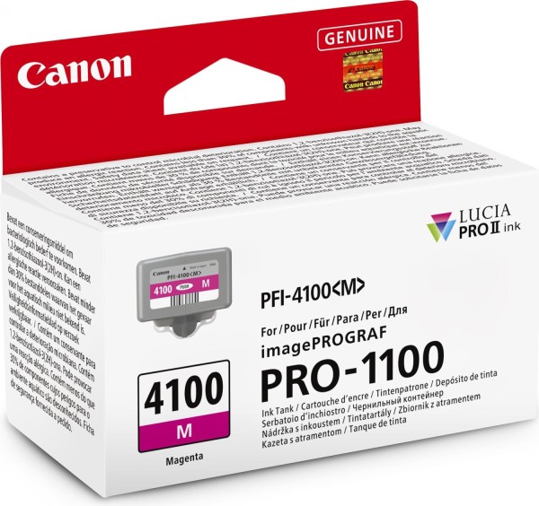61205_Original_Canon_Tinte_PFI-4100_magenta_für_Pro-1100_OEM