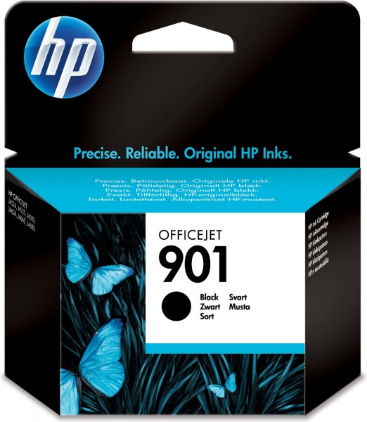 Original HP 901 Tinte Patrone schwarz Officejet 4500 J4524 J4535 J4580 G510 MHD