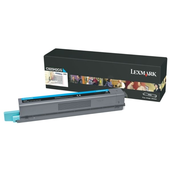 31444_Original_Lexmark_Toner_C925H2CG_cyan_für_C_925_Neutrale_Schachtel
