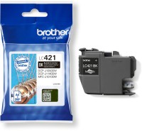 Original Brother Tinten Patrone LC 421 schwarz für DCP-J 1050 1140 MFC-J 1010 DW