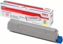 61221_Original_OKI_Toner_43487709_gelb_für_C_8600_8800_-_neu_umverpackt