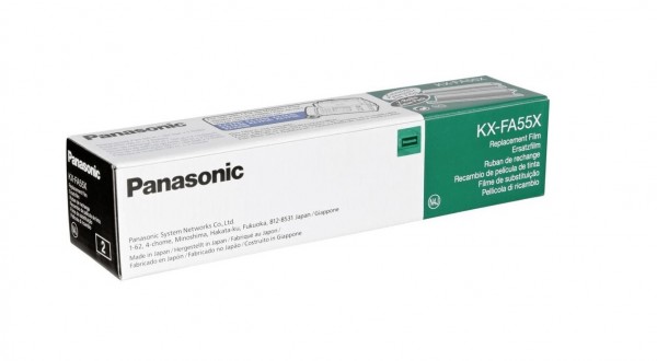 Original Panasonic Thermotransferband KX-FA55X für KX-FC 190 Series B-Ware