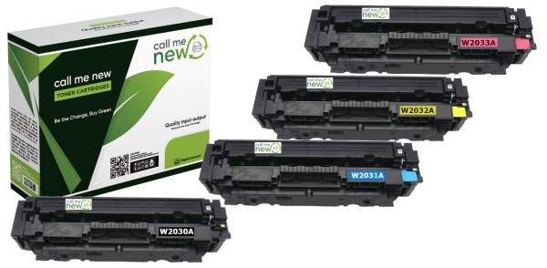 53880_4x_Callmenew_Toner_für_HP_W2030A-3A_SET_Color_Laser_Jet_Enterprise_455_480_Pro_454_450_479