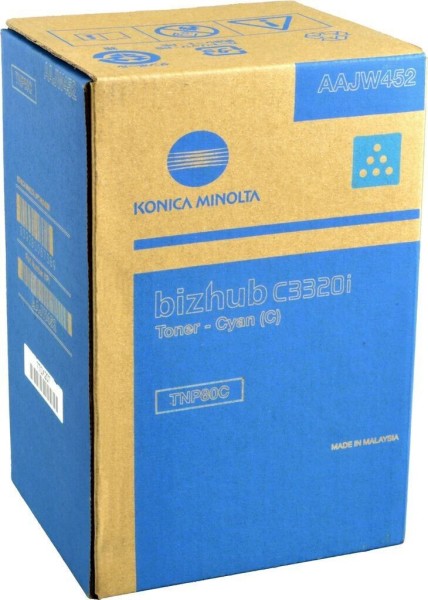 61424_Original_Konica_Minolta_Lasertoner_TNP-80C_cyan_für_Bizhub_C_3320_3331_B-Ware