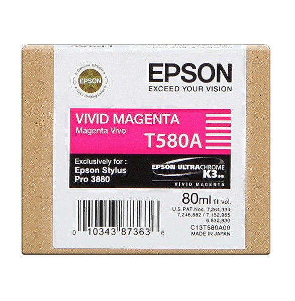 62212_Original_Epson_Tinte_Patrone_T580A_magenta_für_Stylus_Pro_3880_Blister