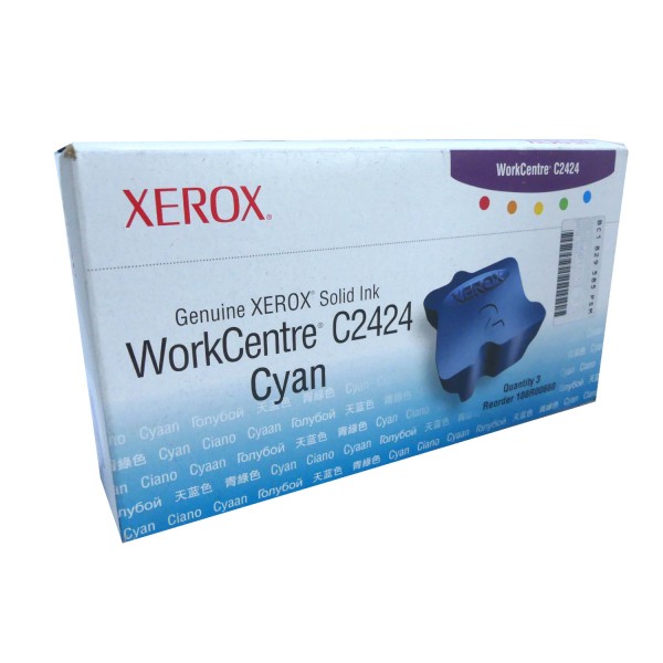 Original Xerox Tinte 108R00660 cyan für WorkCentre 2424