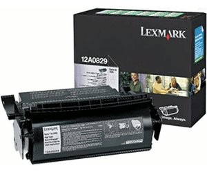 Original Lexmark Toner 12A0829 schwarz für Optra SE 3455