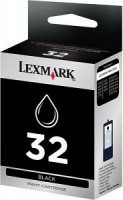 Original Lexmark Tintendruckkopfpatrone 32 schwarz für P 4000 4250 4350