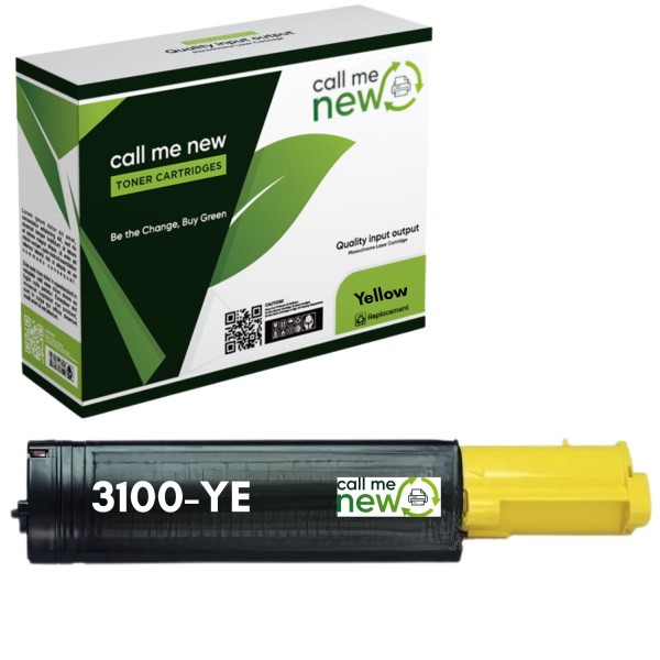 61986_Callmenew_Toner_3100_YE_kompatibel_mit_Dell_Toner_593-10063_yellow_für_Dell_3000_cn,_Dell_3100_cn