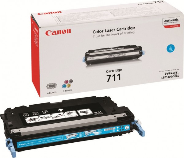Original Canon Toner 1659B002 CRG 711 I-Sensys LBP 5300 MF 9100 oV