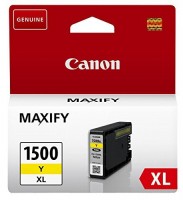 Original Canon Tinten Patrone PGI-1500 XL gelb für Maxify 2000 2150 2300 2750