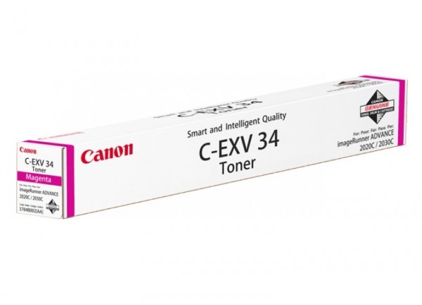 Original Canon Toner 3784B002 C-EXV 34 magenta iR Advance C 2030 2220 2225