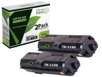 2x Callmenew Toner für Kyocera TK-1150K ECOSYS M 2135 2635 2735 P 2235