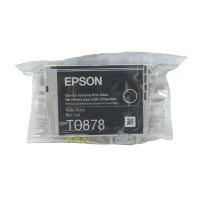 Original Epson Tinten Patrone T0878 mattschwarz für Stylus Photo R 1900 Blister
