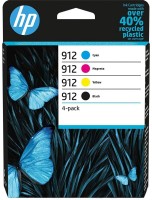 4x Original HP Tinte Patrone 912 für OfficeJet Pro 8010 8012 8013 8015 8020 8023
