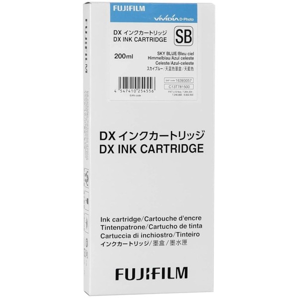 63301_Original_FUJIFILM_DX_Ink_Cartridge_sky_blue_für_ Frontiers-S_DX100_AG