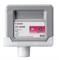 Original Canon Tinte Patrone PFI-303 magenta für imagePROGRAF IPF 810 815 820 Blister