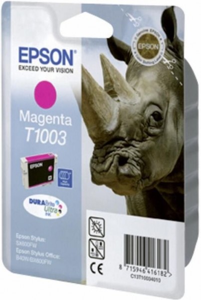 Original Epson Tinten Patrone T1003 magenta 40 310 510 600 610 1100