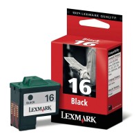 Original Lexmark Tinte Patrone 16 schwarz für X 1110 1130 1155 1160 1170 1180