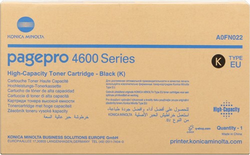 60752_Original_Konica_Minolta_Toner_A0FN022_schwarz_für_Pagepro_4650_B-Ware