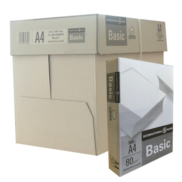 45645_2500_Blatt_Papier_A4_Druckerpapier_Kopierpapier_Laserpapier_Faxpapier_weiß