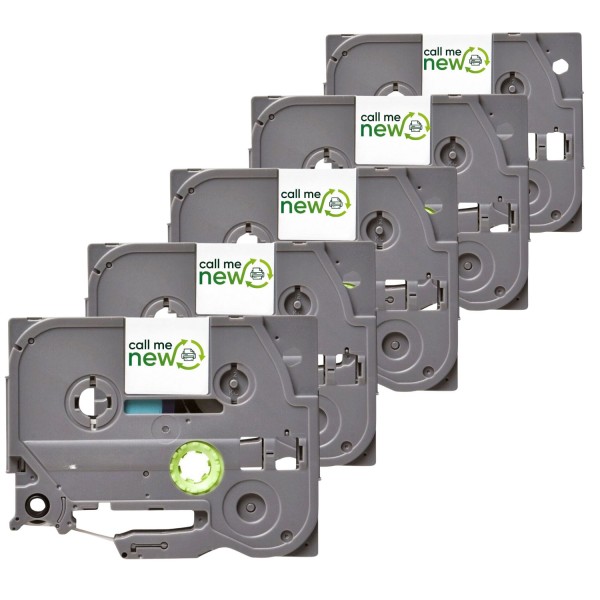 62163_5xP-Touch_Band_TE-355_ersetzt_Brother_Farbband_TZ-Tape_TZe-355_für_P-Touch_350_550_2400
