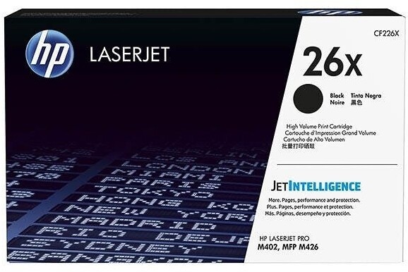 59350_Original_HP_Toner_26X_CF226X_schwarz_für_Laserjet_Pro_M402_M426_Neu_umverpackt