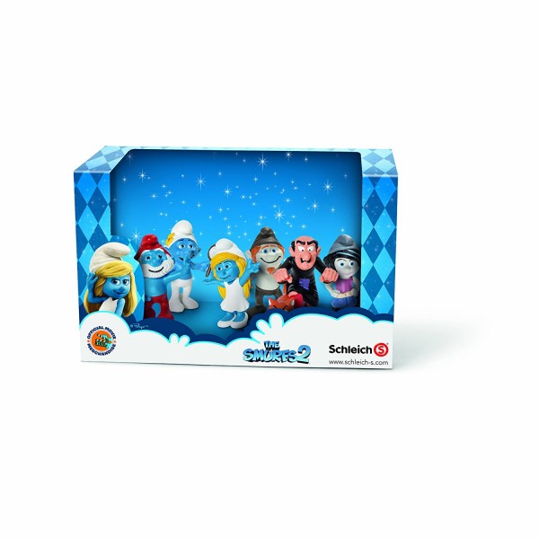 Schleich - Schlumpfset, Film - Spielfiguren 41339 C-WARE
