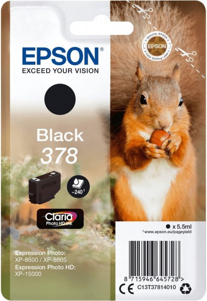 47191_Original_Epson_Tinten_Patrone_378_schwarz_für_Expression_Premium_8500_8505_15000